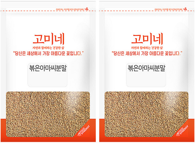 고미네 볶은아마씨분말, 300g, 2개