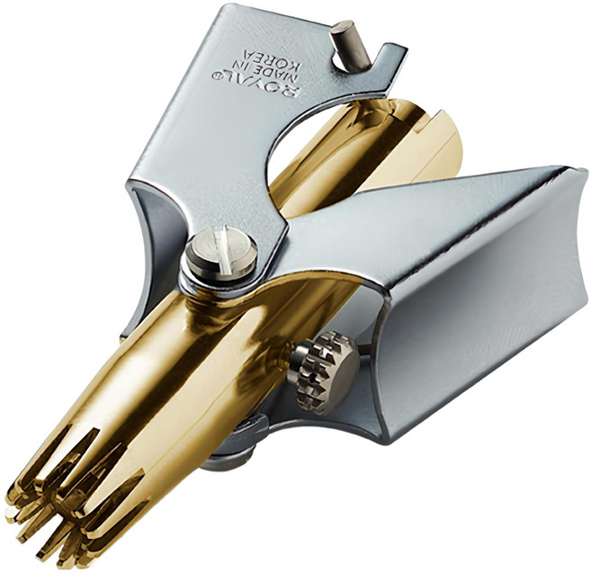 ROYAL 鼻毛修剪器, 3.GOLDEN BUDDY, 銀色 + 金色
