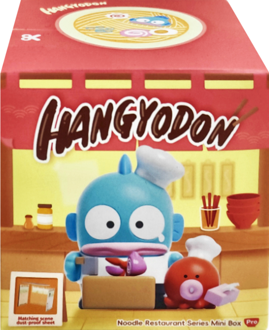 HANGYODON 人魚漢頓 風味拉麵系列微盒Pro 6歲以上, 1盒
