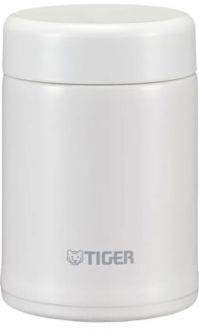TIGER 虎牌 食物保溫罐 MCA-C025, 白色, 250ml, 1個