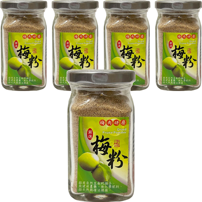 軒香 梅粉, 70g, 5罐