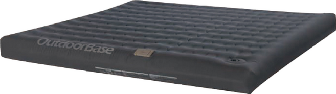 Outdoor Base 歡樂時光頂級電動充氣床 KING, 黑色