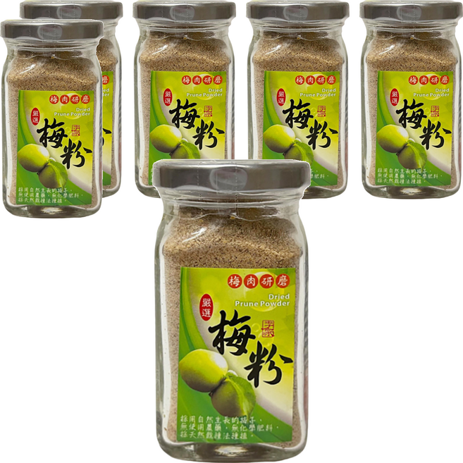 軒香 梅粉, 70g, 6罐