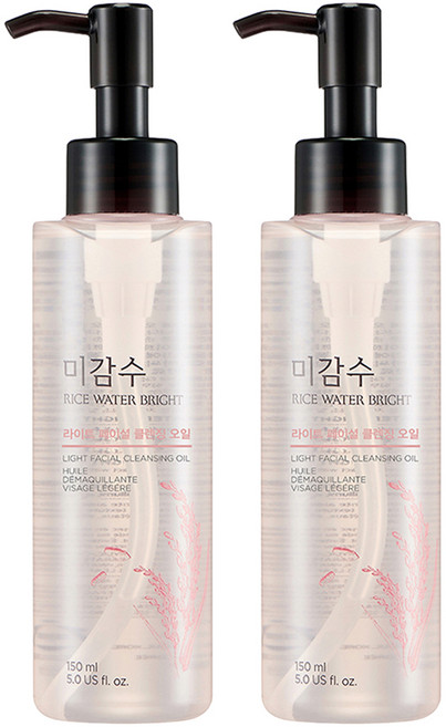 더페이스샵 미감수 브라이트 라이트 클렌징 오일, 150ml, 2개
