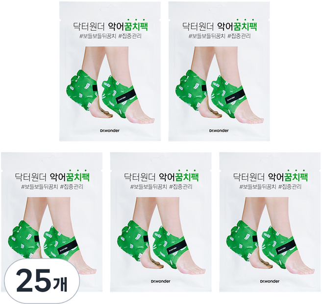 닥터원더 악어 꿈치팩, 9g, 25개, 1개입
