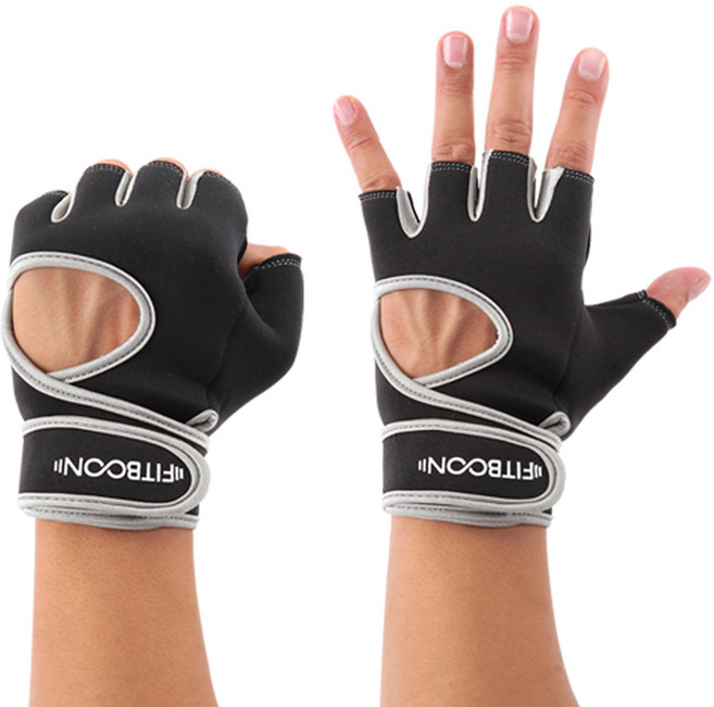 핏분 헬스장갑 FB-G01, 블랙, 1개