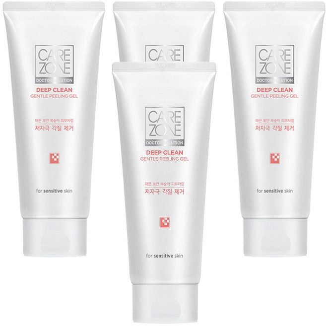 케어존 젠틀필링젤, 200ml, 4개