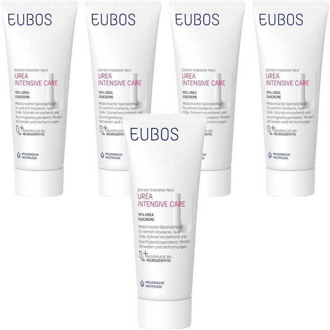 오이보스 우레아 10% 풋크림, 5개, 100ml