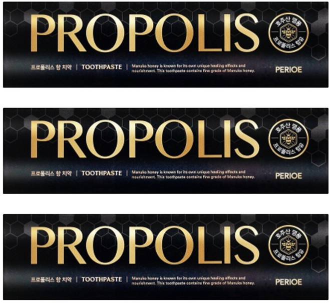 페리오 프로폴리스향 치약, 160g, 3개