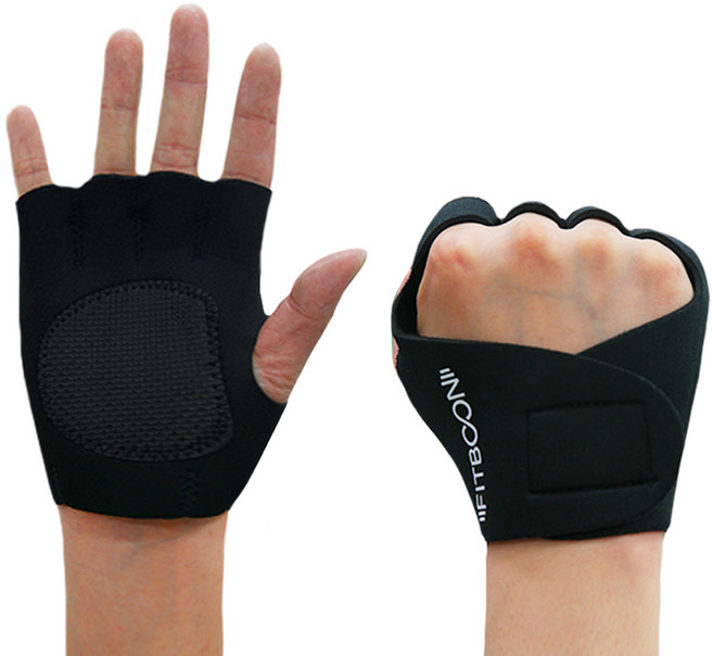 핏분 헬스장갑 FB-G02, 블랙