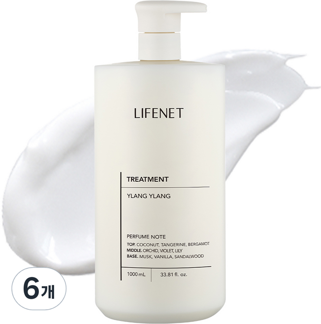 라이프넷 트리트먼트 일랑일랑, 1L, 6개