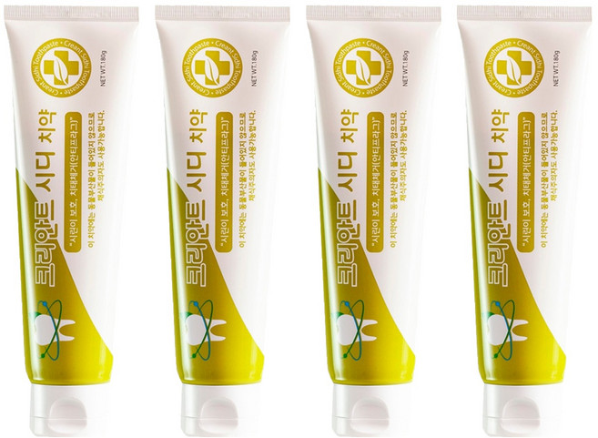 셀루스 크리안트 시디 치약, 4개, 180g