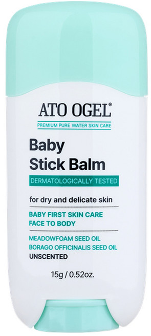 아토오겔 베이비 스틱밤, 15g, 1개