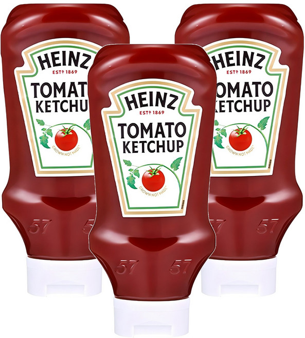 하인즈 토마토 케찹, 650g, 3개