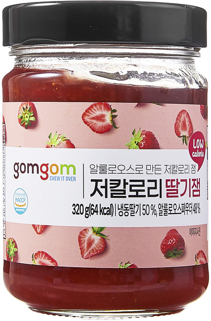 곰곰 저칼로리 딸기잼, 320g, 1개