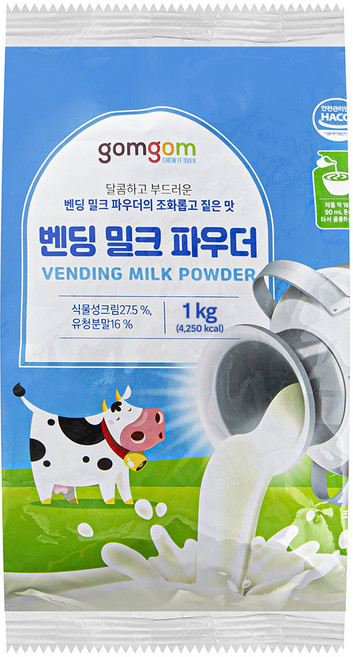곰곰 벤딩밀크 파우더, 1kg, 1개입, 1개