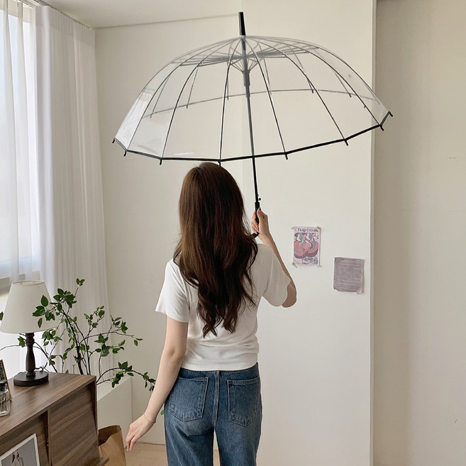 깨비다 16K 고급 투명 장우산
