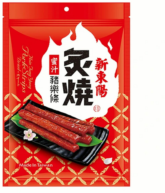新東陽 蜜汁炙燒豬樂條, 165g, 1包