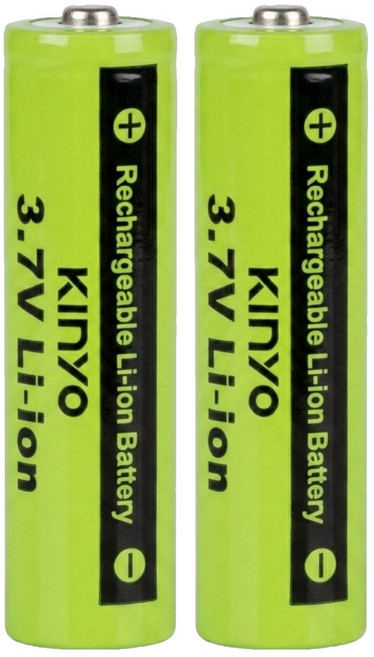Kinyo 18650鋰電池3.7v, 1個, 2個, CB-22