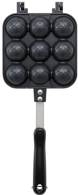 Skater ALOCT1 卡通造型烤盤9穴 哆啦A夢, 14cm, 1個