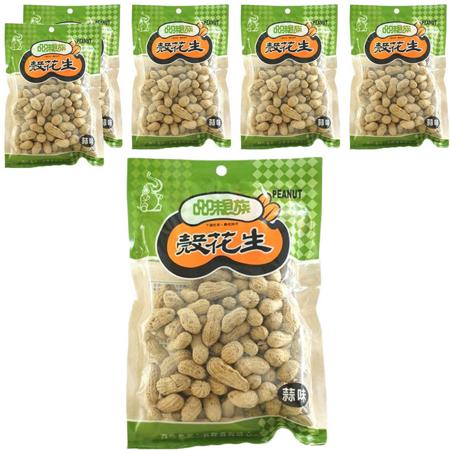 品味食族 大蒜味花生, 230g, 6包
