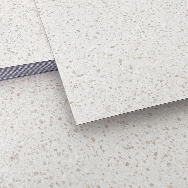 도든 데코타일 + 리무벌 스티커 세트, 비점착 테라조 오트밀크림(7장), 7개