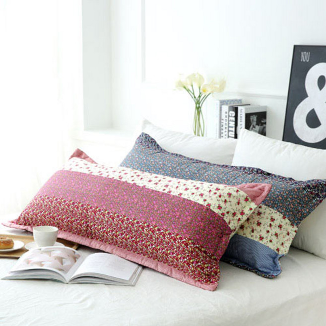 대쿠션 커버, 핑크