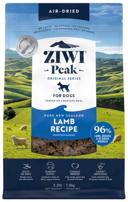 ZIWI Peak 滋益巔峰 經典系列 全齡狗飼料, 羊肉, 1kg, 1袋