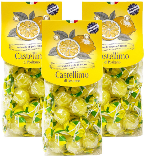 Liking Castellimonte波西塔諾檸檬糖, 200g, 3個