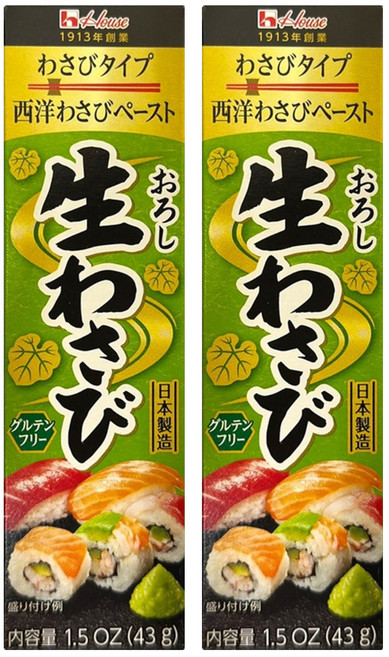House 好侍 山葵醬, 43g, 2條