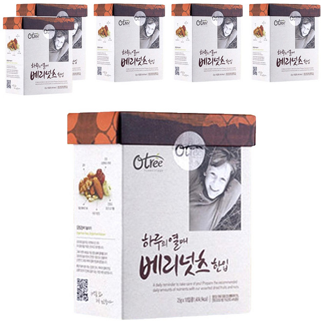 오트리 하루의열매 베리넛츠 한입, 250g, 6개