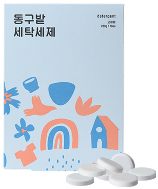 동구밭 세탁세제, 70개입, 1개