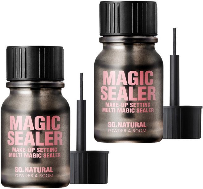 쏘내추럴 파우더포룸 메이크업 세팅 멀티 매직 실러, 10ml, 2개