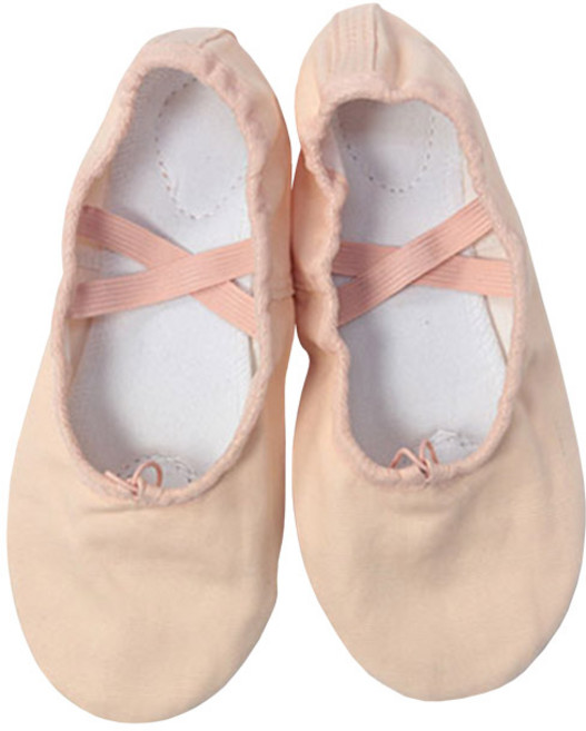 키즈발레몰 여아용 천 발레슈즈