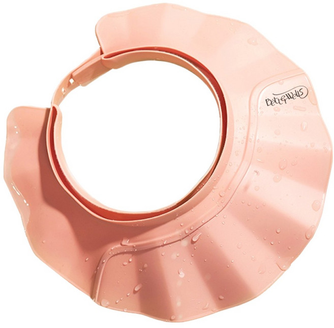 베러웰즈 성인용 물막이 샴푸캡, 1개, 핑크