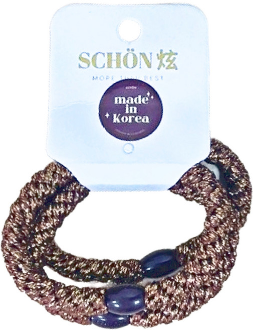 韓國 KNK 超彈力髮圈 3入組 M1053 多色可選 髮飾配件, 1組