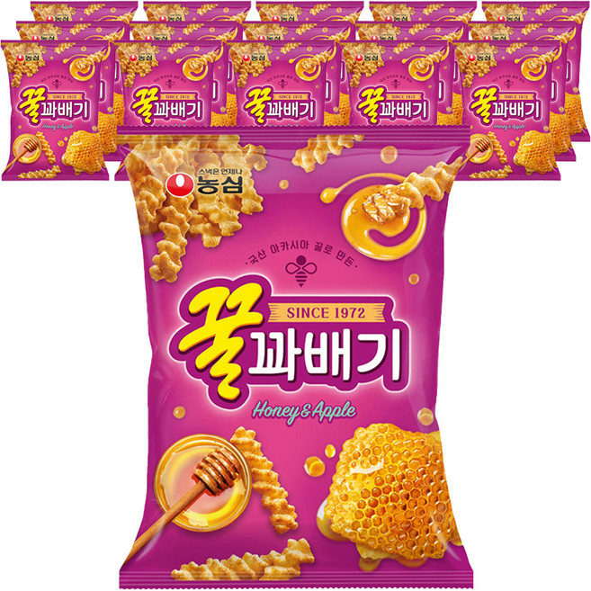 꿀꽈배기, 141g, 16개