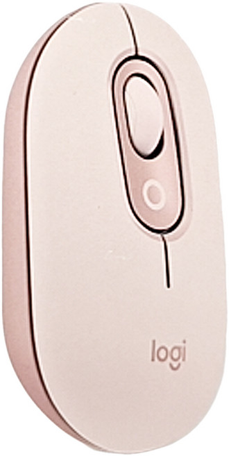 logitech 羅技 POP MOUSE 無線藍牙滑鼠 - 玫瑰粉