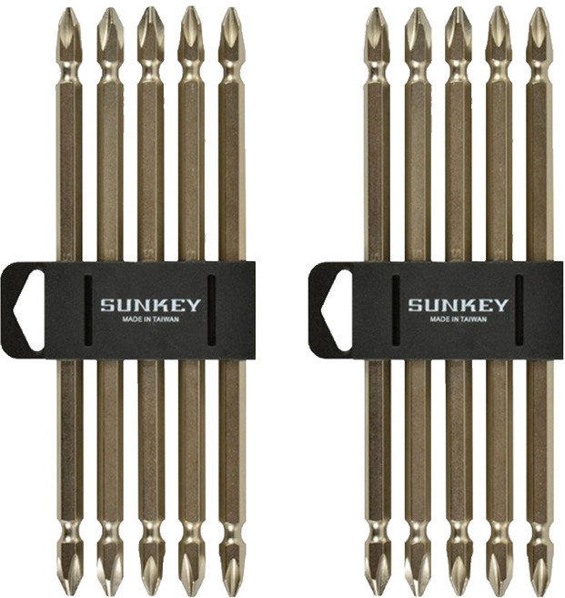 썬키 드라이버 비트 세트 SMB-150 5p, 2개