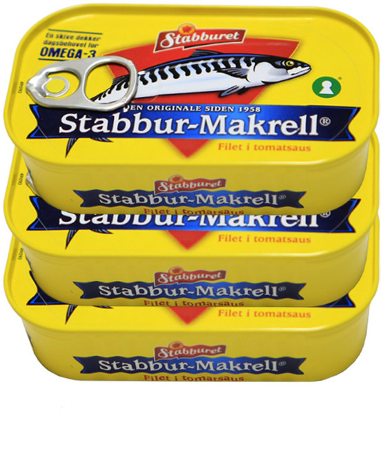 스타부르 캔 고등어 오리지널, 110g, 3개