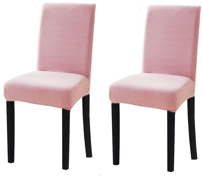 뽀르픽 와플 의자 커버 2p, 핑크, 2개