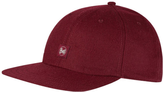 버프 남녀공용 팩 칠 베이스볼 캡, 솔리드 마룬, 1개