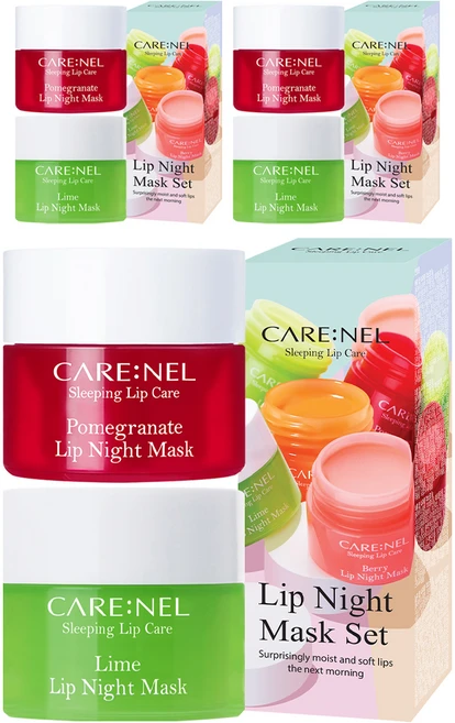 까레넬 립 나이트 마스크 5g 2종 세트, 3개 - 쿠팡