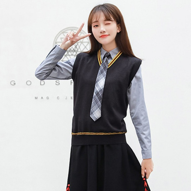 Elsso 萬聖節哈利波特角色扮演服裝背心 XL