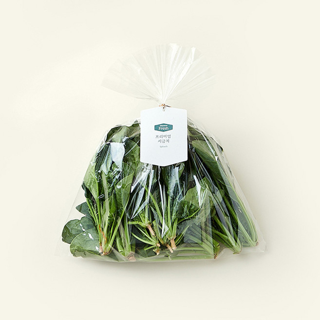 프리미엄 시금치, 200g, 1개