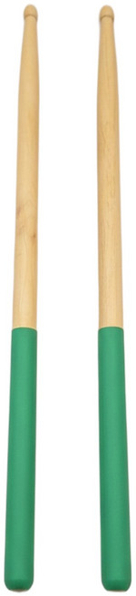 爵士鼓 電子鼓 7A 楓木 防滑鼓棒, 防滑綠, 1組