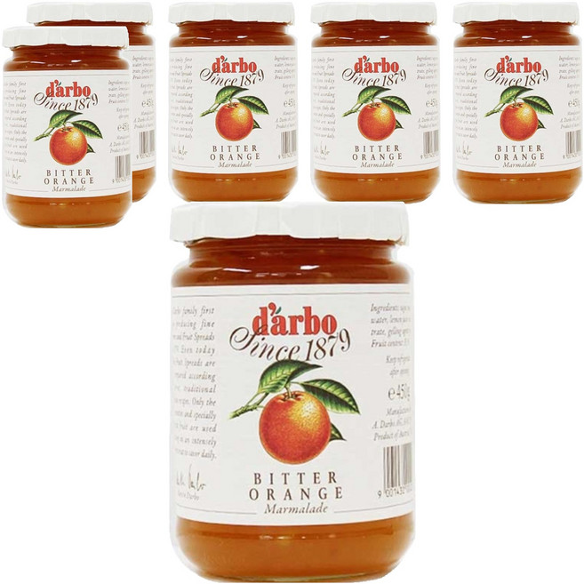 다보 오렌지 마멀레이드, 450g, 6개