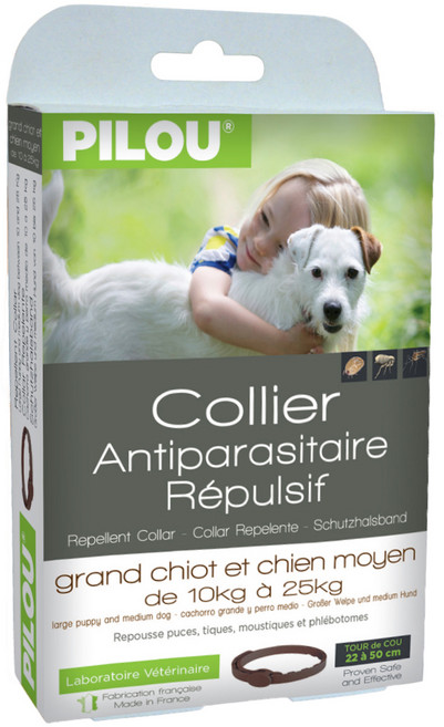 필루 레풀 7 네츄럴 해충방지 목걸이 중형견 50cm, 1개