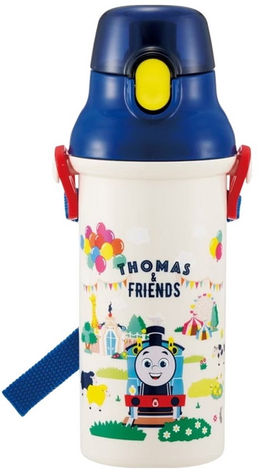 Skater AG彈蓋直飲水壺 PSB5SANAG 95 x 79 x 210mm, THOMAS, 480ml, 1個
