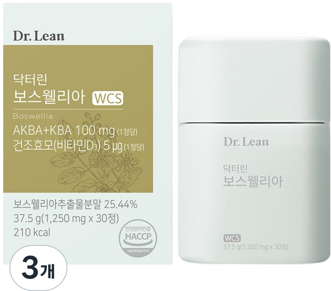 닥터린 보스웰리아 30g, 30정, 3개